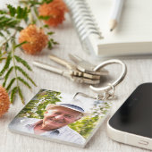 Immer mit Ihnen Beerdigung Beileid Memorial Schlüs Schlüsselanhänger (Vorderseite rechts)