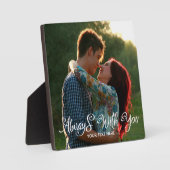 Immer mit Ihnen Tabletop Plaque mit Easel Fotoplatte (Vorderseite)