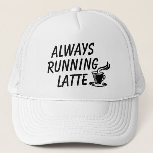 Immer mit Latte Trucker Hat Truckerkappe