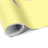 Immer mit Retro-Stars tanzen Geschenkpapier (Rolleneckpunkt)