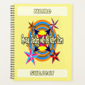 Immer mit Retro-Stars tanzen Planer (Vorderseite)