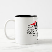 Immer mit You/Memorial-Kardinal Zweifarbige Tasse (Links)