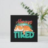 Immer müde (Stehend Vorderseite)