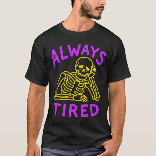 immer müde T-Shirt (Vorderseite)