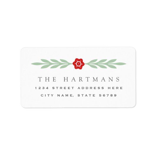 Immer nach Adressenmarken Adressaufkleber (Vorne)