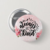 Immer nett sein button (Vorne & Hinten)
