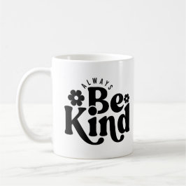 Immer nett sein kaffeetasse