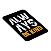 Immer nett sein magnet (Rechte Seite)