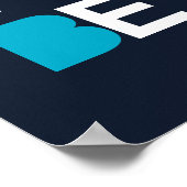 Immer nett sein poster (Ecke)