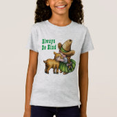 Immer nett sein T-Shirt (Vorderseite)