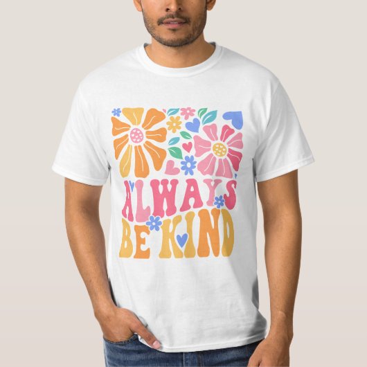 Immer nett sein T-Shirt (Vorderseite)