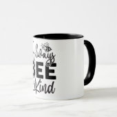 Immer nett sein tasse (VorderseiteRechts)