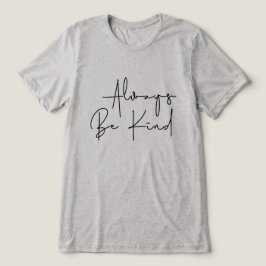 Immer nett sein Tri-Blend shirt