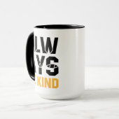 Immer nett tasse (Vorderseite Links)