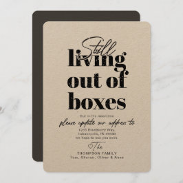 Immer noch aus den Boxen leben, die Ankündigung ve