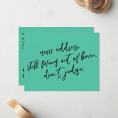 Immer noch außerhalb der Felder leben, beurteilen  Mitteilungskarte (Vorderseite/Rückseite Beispiel)