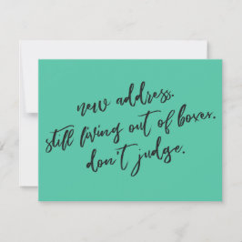 Immer noch außerhalb der Felder leben, beurteilen  Mitteilungskarte