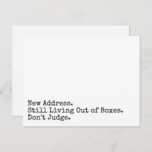 Immer noch außerhalb der Felder leben Richtige Fun Mitteilungskarte (Vorne/Hinten)