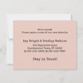 Immer noch außerhalb der Schachtel leben, beurteil Mitteilungskarte (Rückseite)