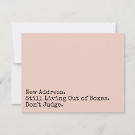 Immer noch außerhalb der Schachtel leben, beurteil Mitteilungskarte