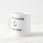 Immer noch Bearbeitung.. Bitte warten Sie die Tass Kaffeetasse (Vorderseite Links)