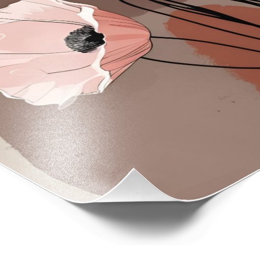 Immer noch blühend fotodruck (Ecke)