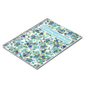 Immer noch blühend und unbelästigt, individuell ei notizblock (Linke Seite)