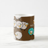 Immer noch ein bisschen schafsmäßig brauche Kaffee Kaffeetasse (Mittel)