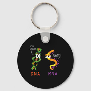 Immer noch einzelner DNA, immer RNA, lustige Wisse Schlüsselanhänger