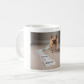 Immer noch erholt sich von meiner französischen Ve Kaffeetasse (Vorderseite Links)
