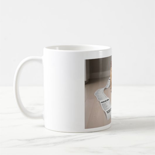 Immer noch erholt sich von meiner französischen Ve Kaffeetasse (Links)