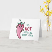 immer noch heiß karte (Gelbe Blume)