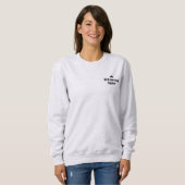 Immer noch höher - Bewusste Bewegungsbotschaft Sweatshirt (Vorne ganz)