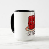 Immer noch in der Form der Dose Preiselbeersoße Er Tasse (Vorderseite Links)