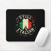 Immer noch italienisch mit Shamrock Saint Patricks Mousepad (Mit Mouse)