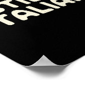 Immer noch italienisch mit Shamrock Saint Patricks Poster (Ecke)