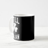 Immer noch italienischer St. Patrick's Day Lustig  Kaffeetasse (Vorderseite Links)