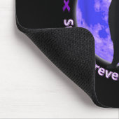Immer noch Kampf gegen das Bewusstsein für Suizidp Mousepad (Ecke)