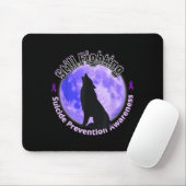 Immer noch Kampf gegen das Bewusstsein für Suizidp Mousepad (Mit Mouse)