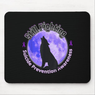 Immer noch Kampf gegen das Bewusstsein für Suizidp Mousepad