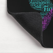 Immer noch Kampf gegen Suizidprävention Mousepad (Ecke)