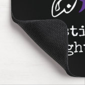 Immer noch kämpfen - Suizidprävention durch Semiko Mousepad (Ecke)