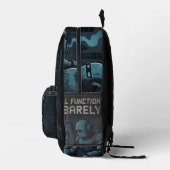 Immer noch knapp funktionsfähig bedruckter rucksack (Rechts)