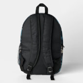 Immer noch knapp funktionsfähig bedruckter rucksack (Rückseite)