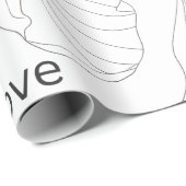 Immer noch Liebe - Text Geschenkpapier (Rolleneckpunkt)