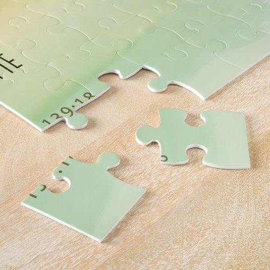 immer noch mit mir Psalms Biete Zitat Wasserfarbe Puzzle (Seite)