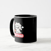 Immer noch müde Stimmung – Süßer schläfriger Kaffe Tasse (Vorderseite Links)