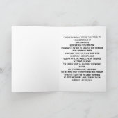 Immer noch nicht Wild: Humorales Altern der Geburt Einladung (Innenseite)