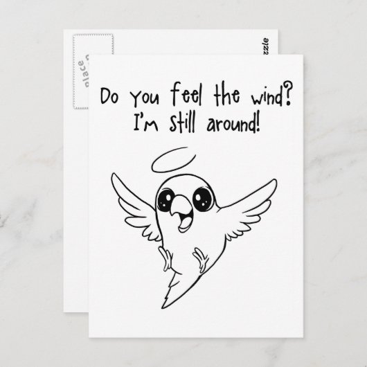 Immer noch postkarte (Vorne/Hinten)