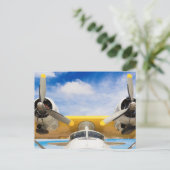 immer noch Propeller und Ölpfannen Postkarte (Stehend Vorderseite)